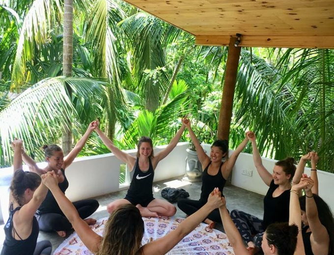 Group retreat for women with Yoga in Sri Lanka