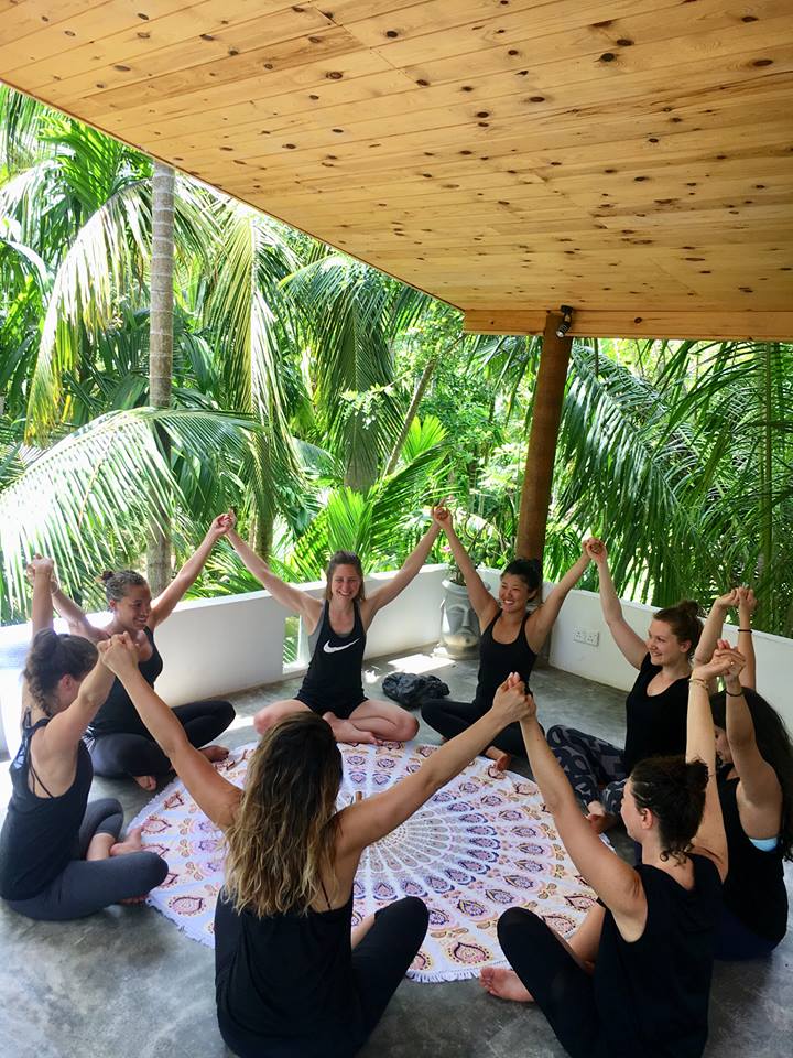 Group retreat for women with Yoga in Sri Lanka