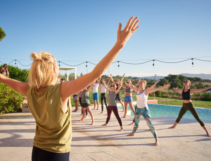 empowering yoga and outdoor retreat