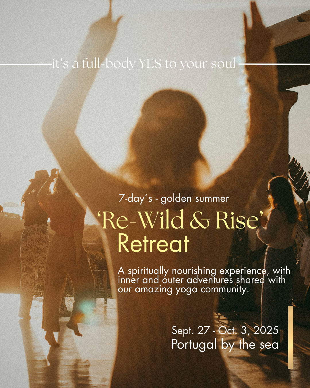 Yoga retreat portugal September 2025