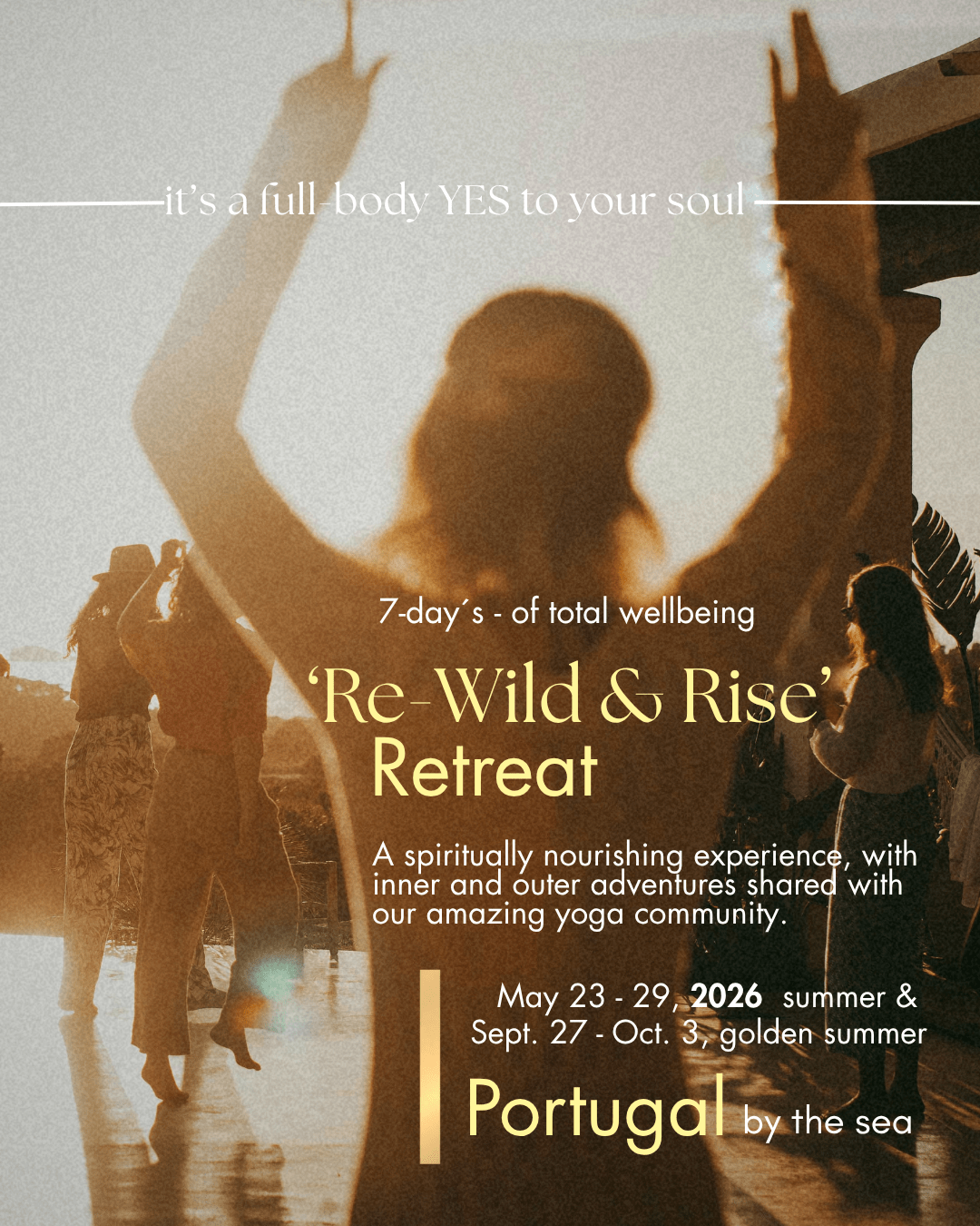 Shine Yoga Retreat in Portugal May 2026 Shine Yoga Retreat in Portugal May 2026