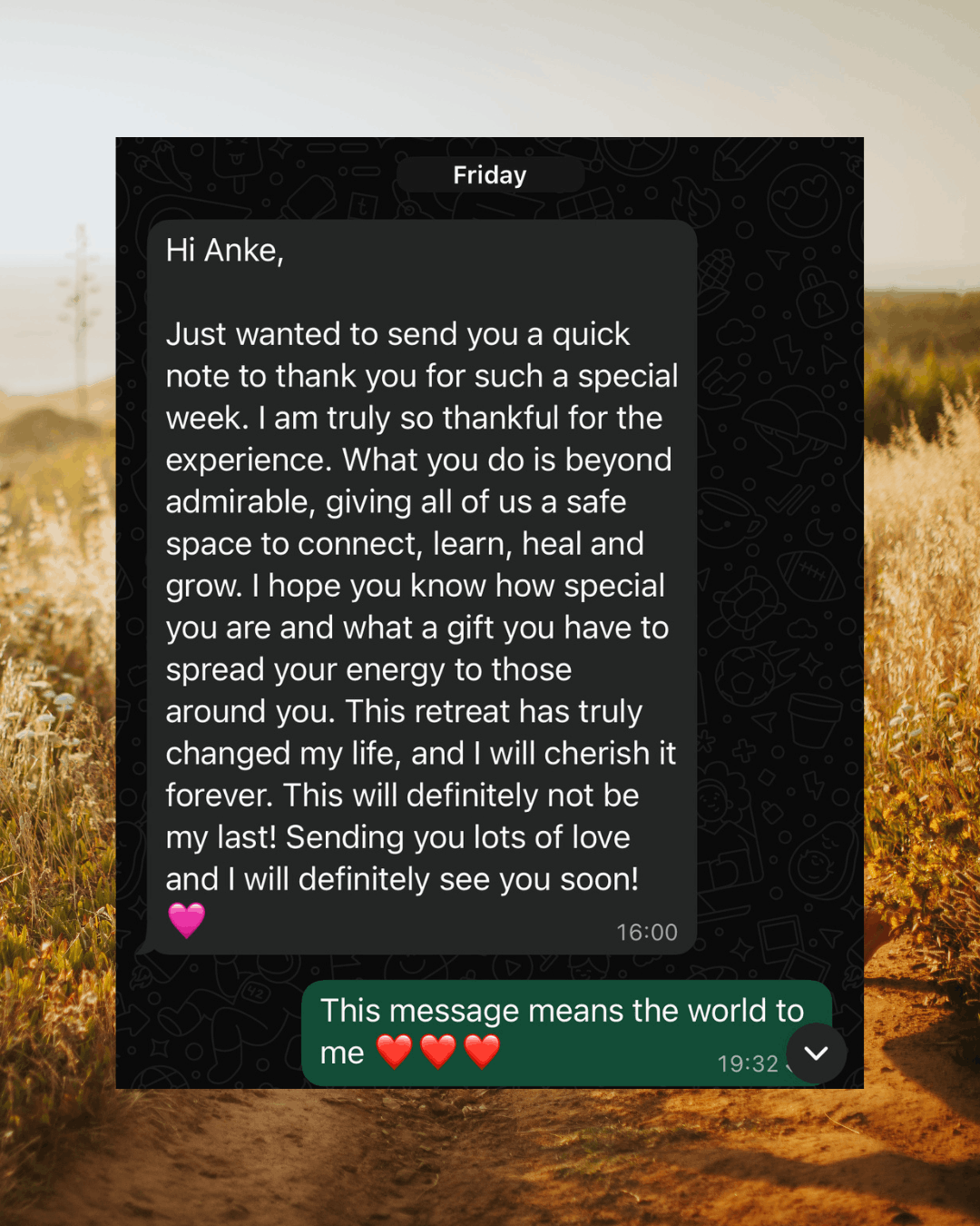 Reviews 2025 – 2 (1) real good reviews for yoga retreats 5 stars